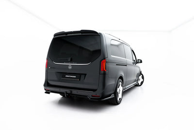 Hinten Splitter (mit einem vertikalem balken) Mercedes-Benz V AMG-Line W447 Facelift 2