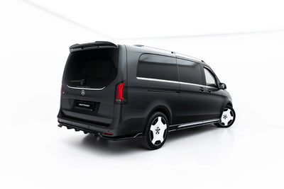 Hinten Splitter (mit einem vertikalem balken) Mercedes-Benz V AMG-Line W447 Facelift 2