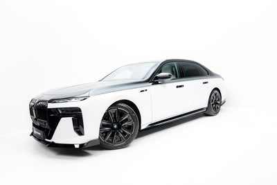 Rajouts Des Bas De Caisse V.2 compatible avec BMW i7 e-Drive50 M-Pack / i7 x-Drive60 M-Pack / i7 M70 xDrive M-Pack G70