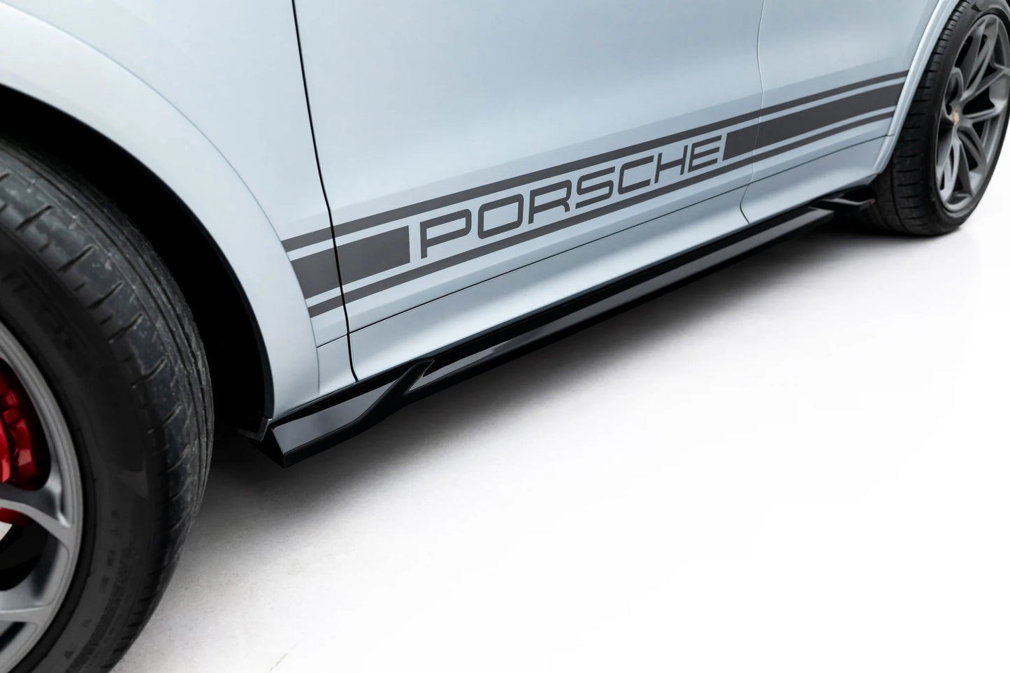 Dokładki Progów do Porsche Cayenne GTS / Turbo Sport Pack / Turbo E-Hybrid GT Pack Coupe Mk3 Facelift