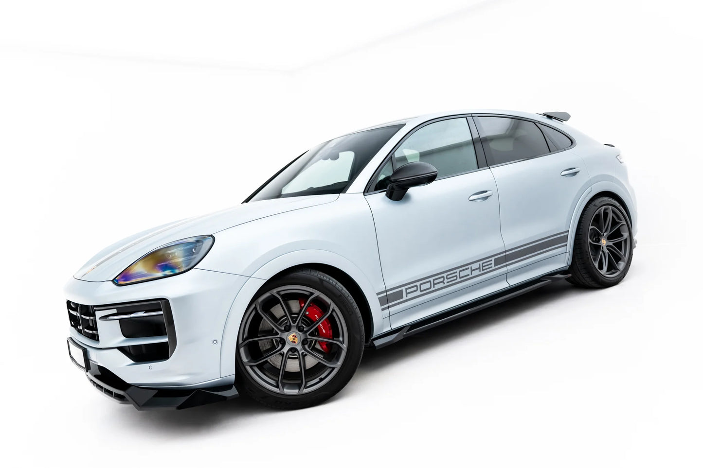 Dokładki Progów do Porsche Cayenne GTS / Turbo Sport Pack / Turbo E-Hybrid GT Pack Coupe Mk3 Facelift