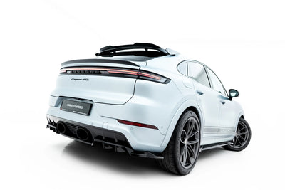 Rear Splitter (with vertical bars) for Porsche Cayenne GTS / Turbo Sport Pack / Turbo E-Hybrid GT Pack Coupe Mk3 Facelift