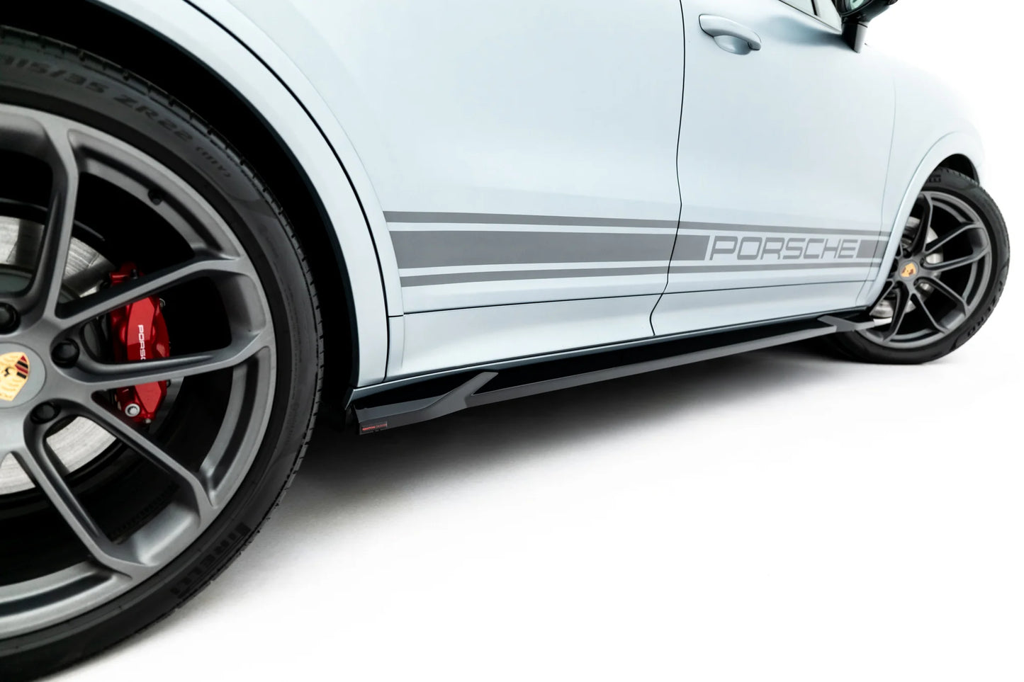 Dokładki Progów do Porsche Cayenne GTS / Turbo Sport Pack / Turbo E-Hybrid GT Pack Coupe Mk3 Facelift