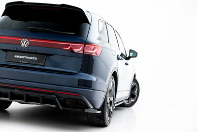 Arriere Splitter (avec une barre verticale) Volkswagen Touareg Elegance Mk3 Facelift