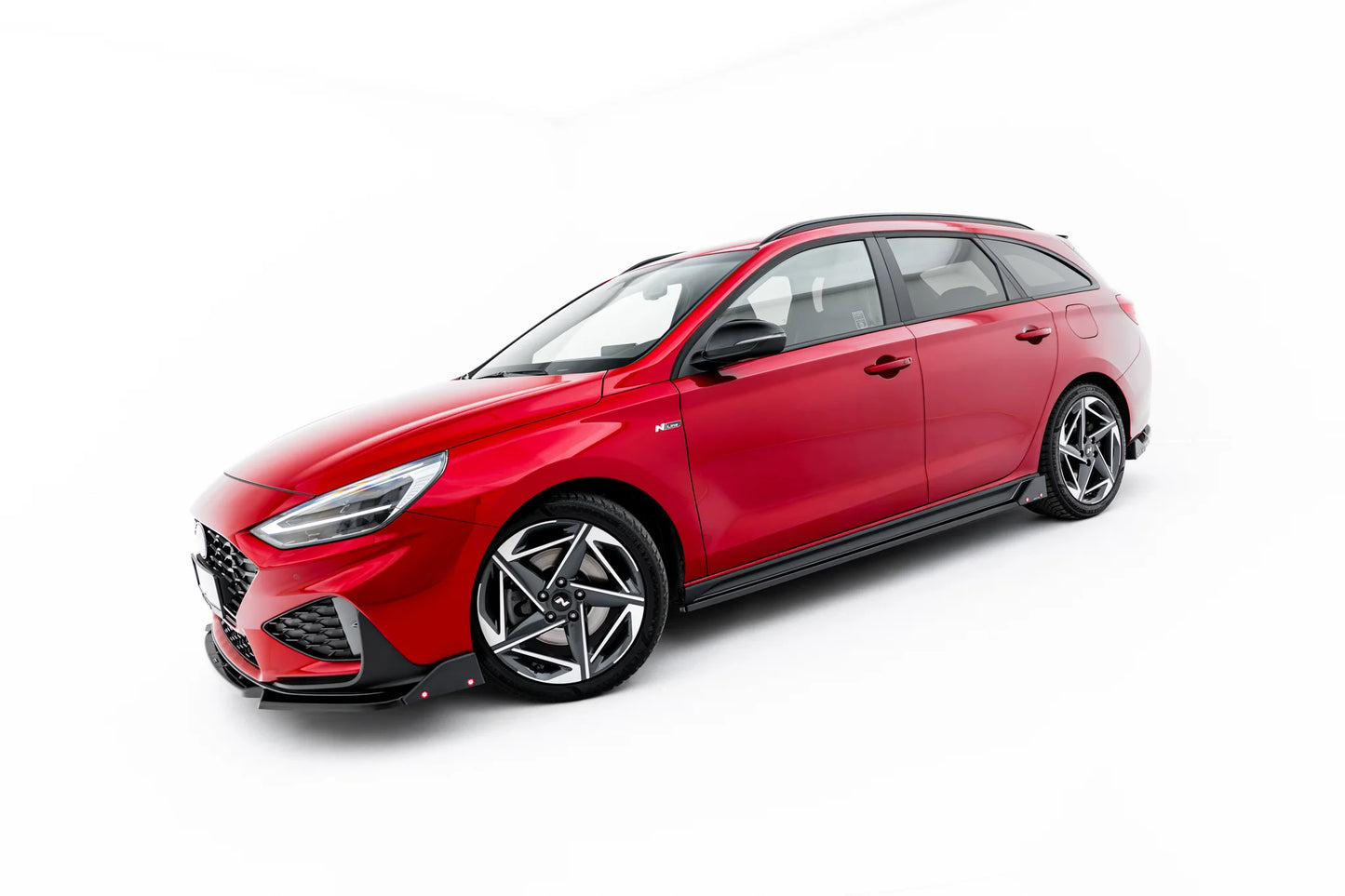 Seitenschweller Diffusor V.3 + Flaps Hyundai I30 N / N-Line Wagon Mk3 Facelift