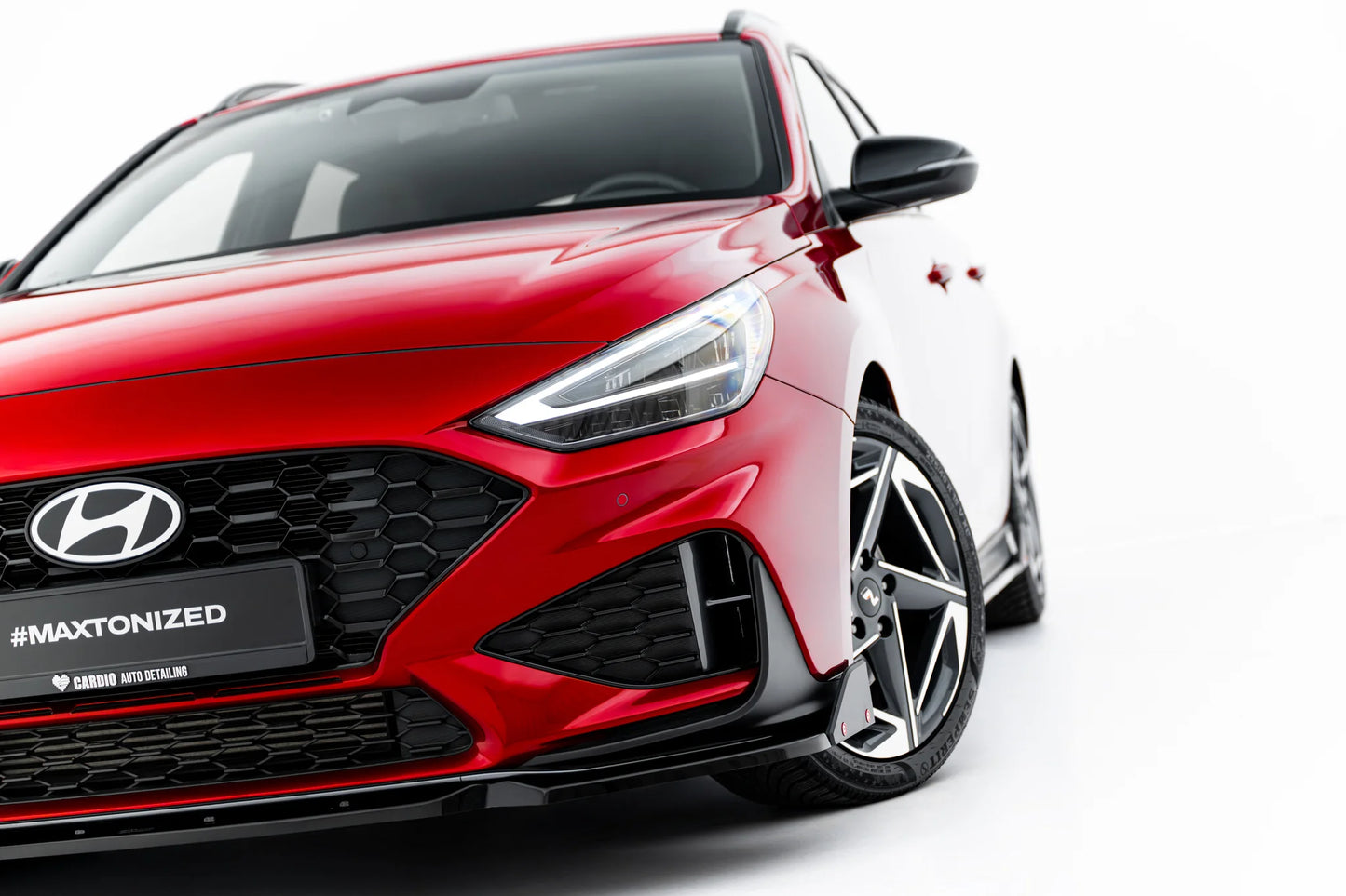 Splitter Przedni V.1 + Flaps Hyundai I30 N / N-Line Wagon Mk3 Facelift