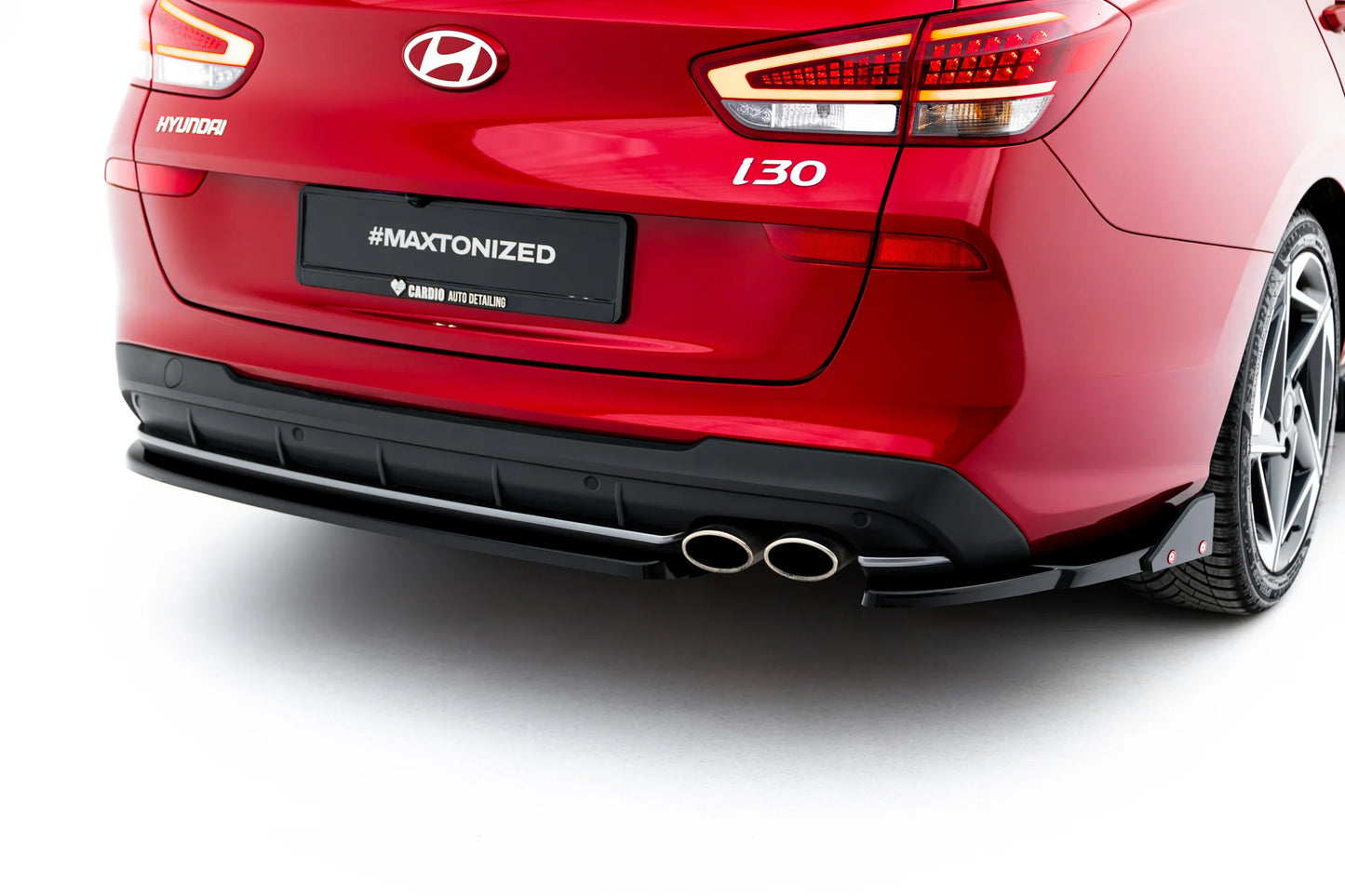 Heck Diffusor Seite V.2 + Flaps Hyundai I30 N-Line Wagon Mk3 Facelift