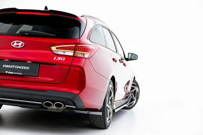 Heck Diffusor Seite V.1 Hyundai I30 N-Line Wagon Mk3 Facelift