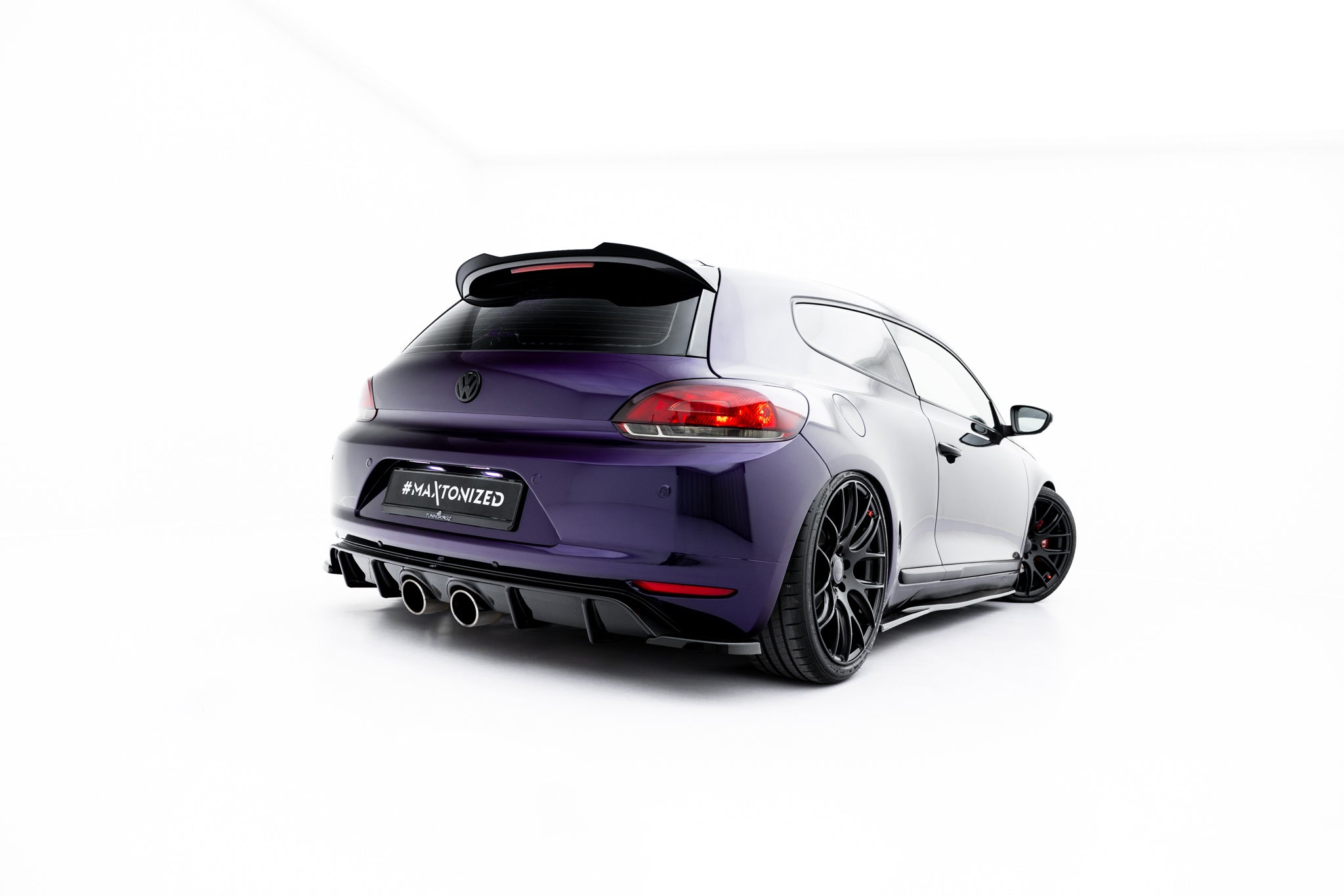 Rear Valance V.2 Volkswagen Scirocco Mk3 (R32 Exhaust) – Maxton Design