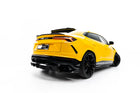 Prepreg Carbon Fiber Rear Splitter (with vertical bars) suitable for Lamborghini Urus Mk 1