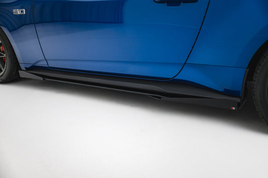 Street Pro Seitenschweller Diffusor + Flaps Ford Mustang GT Mk7