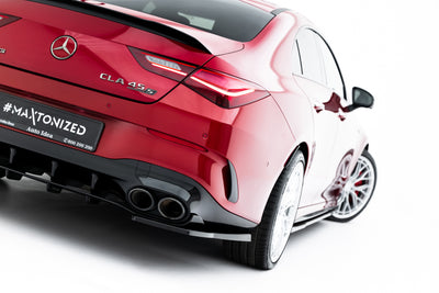 Lames De Pare-Chocs Arrière Latérales Mercedes-AMG CLA 45 Aero C118 Facelift