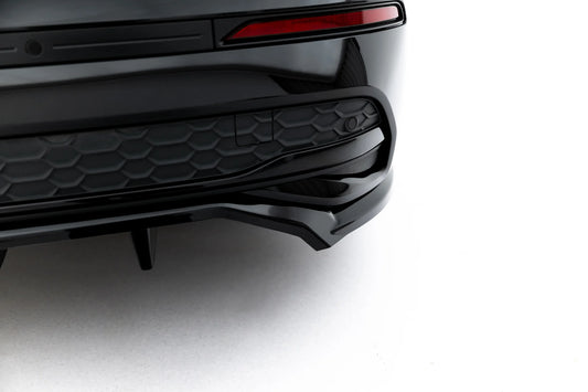 Hinten Splitter (mit einem vertikalem balken) Audi A3 Sedan 8Y Facelift