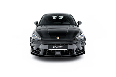Splitter Przedni Street Pro + Flaps Cupra Leon Hatchback Mk1 Facelift