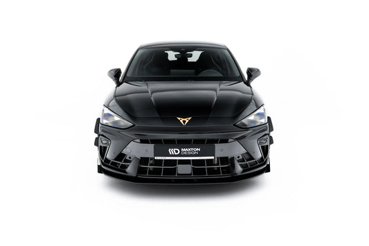 Splitter Przedni Street Pro + Flaps pasujący do Cupra Leon Hatchback Mk1 Facelift
