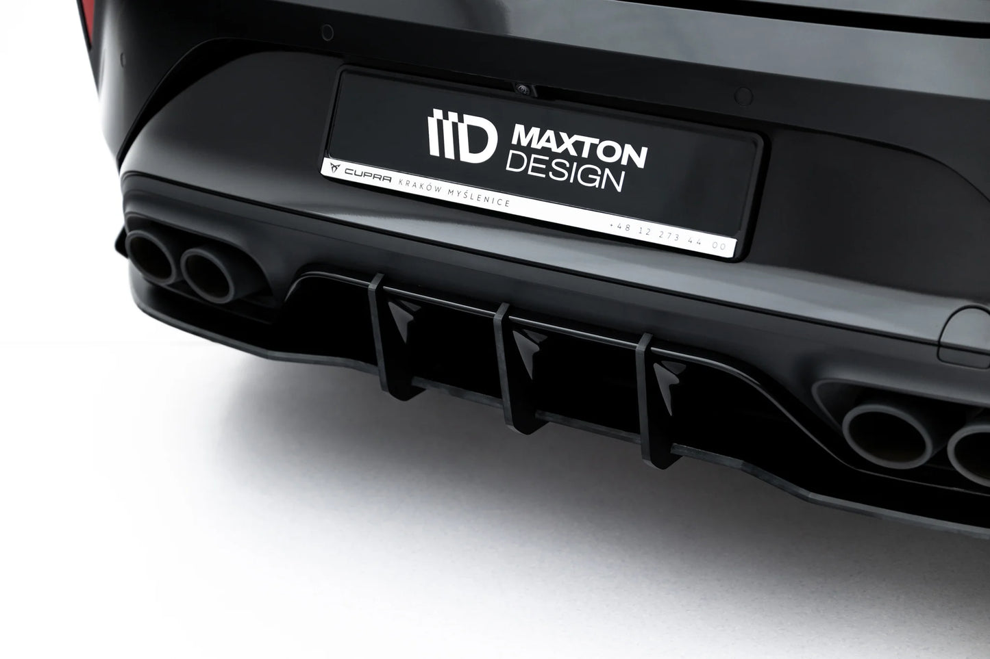 Street Pro Rear Diffuser + Flaps Cupra Leon Hatchback Mk1 Facelift