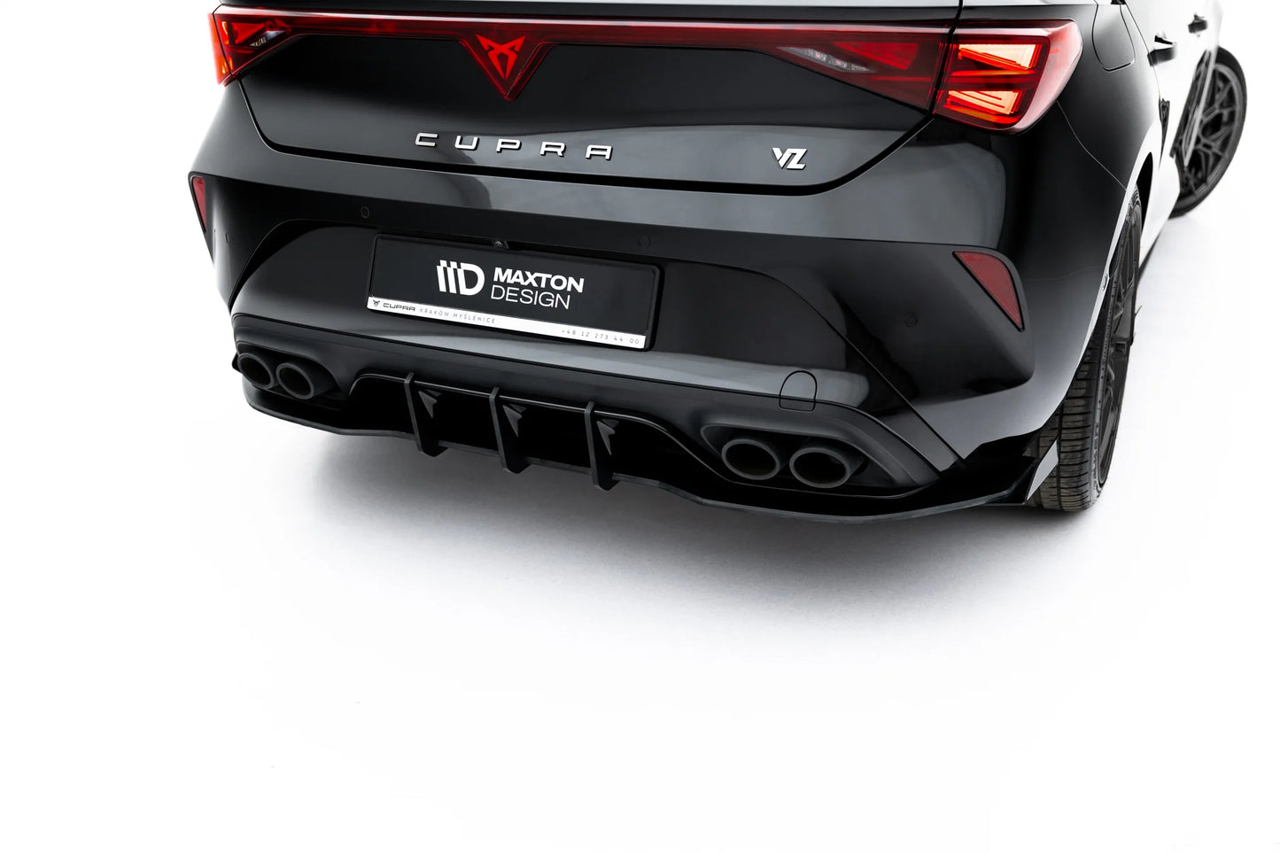 Street Pro Rear Diffuser + Flaps Cupra Leon Hatchback Mk1 Facelift