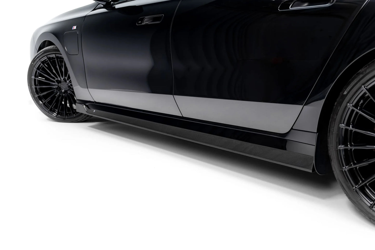 Karbonowe Splittery Boczne Prepreg BMW 7 M-Pack / M760e / i7 M-Pack G70