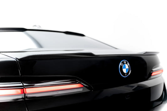 Prepreg Carbon Fiber Heckklappenspoiler (Niedriger) BMW 7 M-Pack / M760e / i7 M-Pack G70
