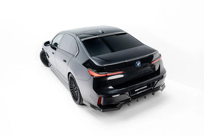 Prepreg Carbon Fiber Tailgate Spoiler (Lower) BMW 7 M-Pack / M760e / i7 M-Pack G70