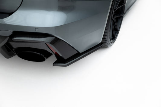 Prepreg Carbon Fiber Heck Diffusor Seite Audi RS6 C8 / C8 Facelift