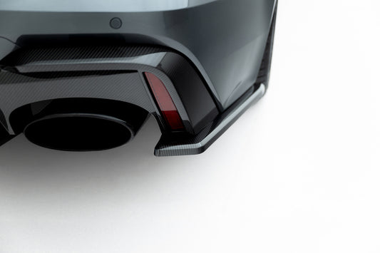 Prepreg Carbon Fiber Heck Diffusor Seite Audi RS6 C8 / C8 Facelift