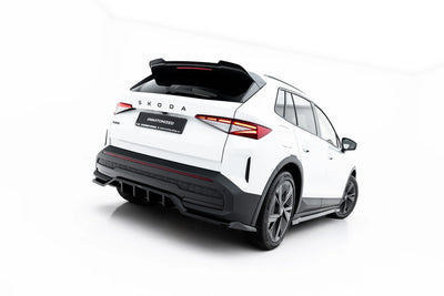 Hinten Splitter (mit einem vertikalem balken) Skoda Elroq RS Mk1