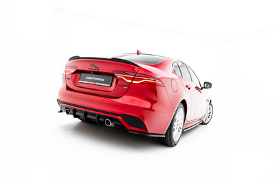 Heck Diffusor Seite Jaguar XE R-Dynamic X760 Facelift