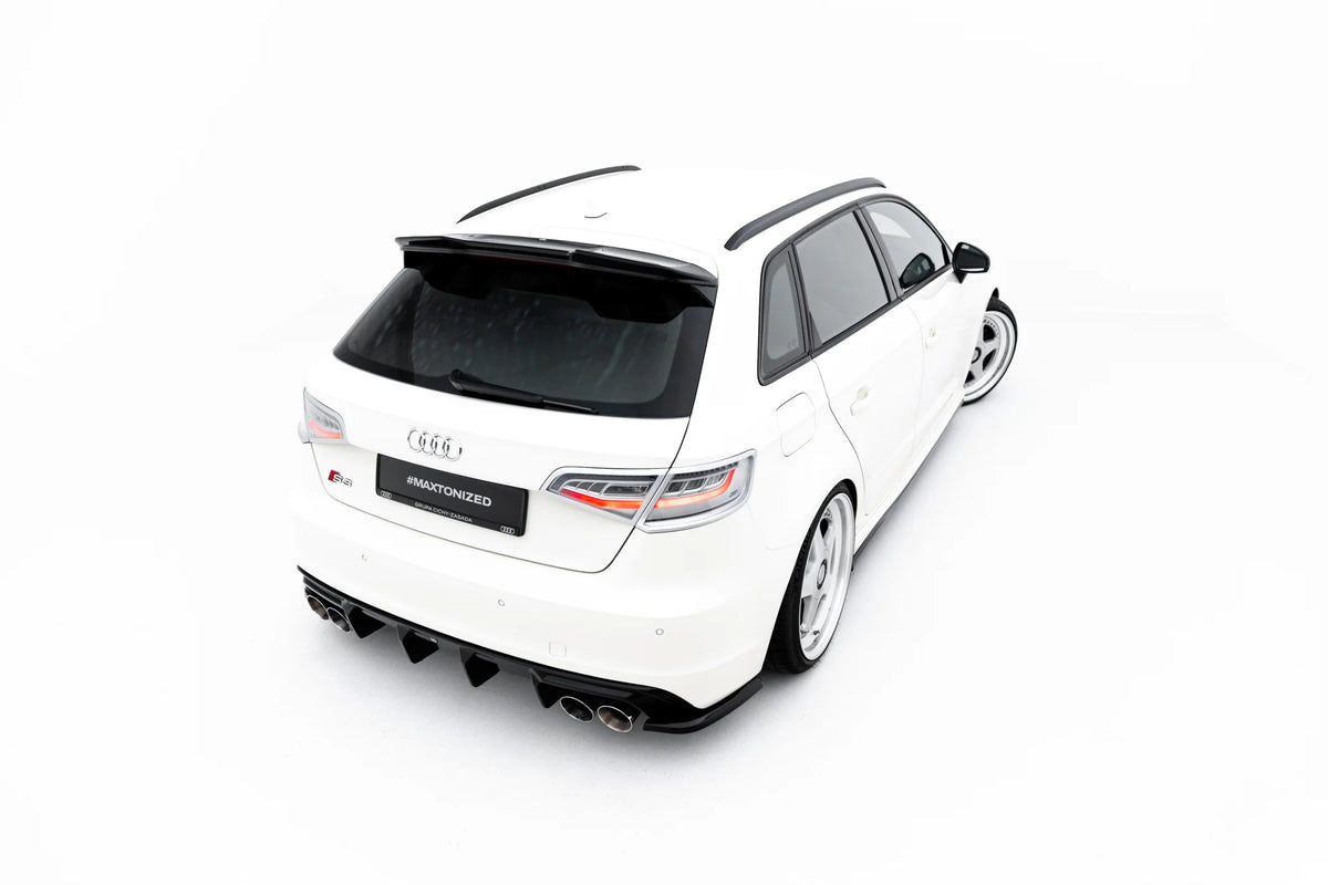 Spoiler Cap 3D compatible avec Audi S3 / A3 S-Line Sportback / Hatchback 8V / 8V Facelift