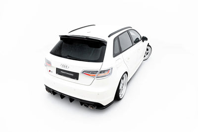 Spoiler Cap 3D compatible avec Audi S3 / A3 S-Line Sportback / Hatchback 8V / 8V Facelift
