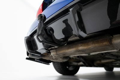 Prepreg Carbon Fiber Rear Diffuser Audi RS6 C8 / C8 Facelift (version without towbar)