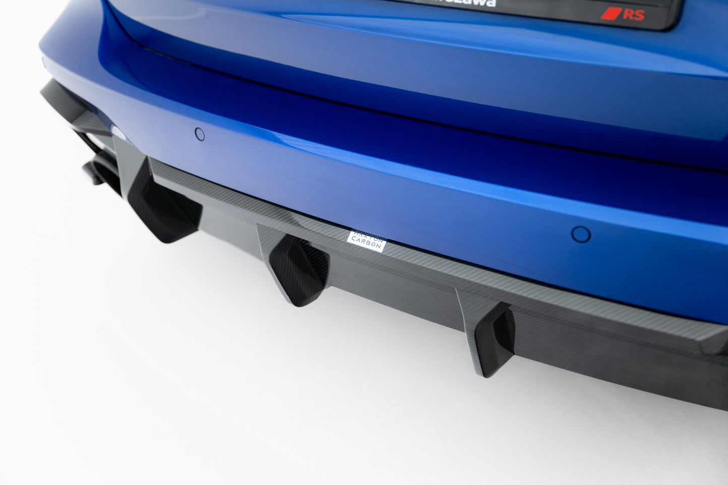 Prepreg Carbon Fiber Rear Diffuser Audi RS6 C8 / C8 Facelift (version without towbar)