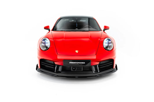 Zestaw Splitterów pasujący do Porsche 911 Carrera Aero 992 Facelift
