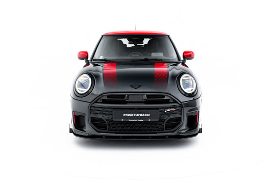 Splitter Przedni Street Pro + Flaps pasujący do Mini Cooper John Cooper Works F66