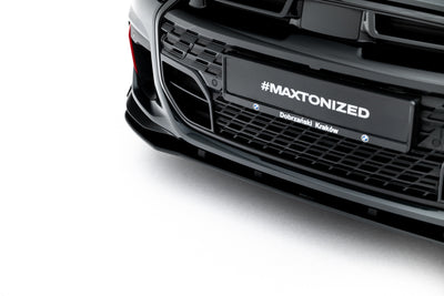 Street Pro Front Splitter + Flaps for Mini Cooper John Cooper Works F65