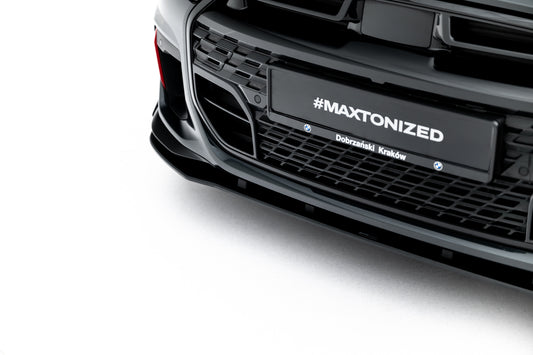 Splitter Przedni Street Pro + Flaps pasujący do Mini Cooper John Cooper Works F66