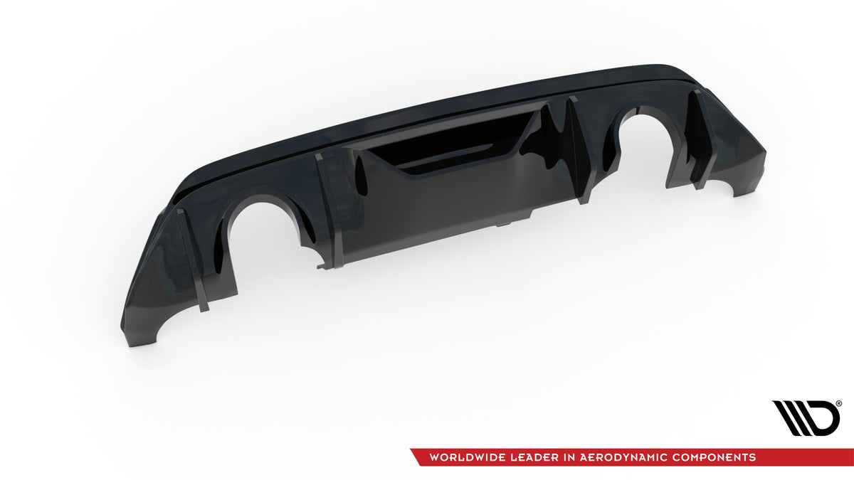 Rear Valance + Miltek Sport Exhaust suitable for Ford Fiesta ST Mk8