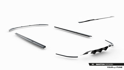 Set of Splitters Jaguar XE R-Dynamic X760 Facelift