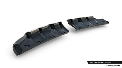 Hinten Splitter (mit einem vertikalem balken) für Mini Cooper John Cooper Works F65
