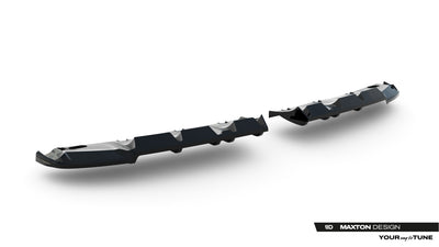 Hinten Splitter (mit einem vertikalem balken) für Mini Cooper John Cooper Works F65