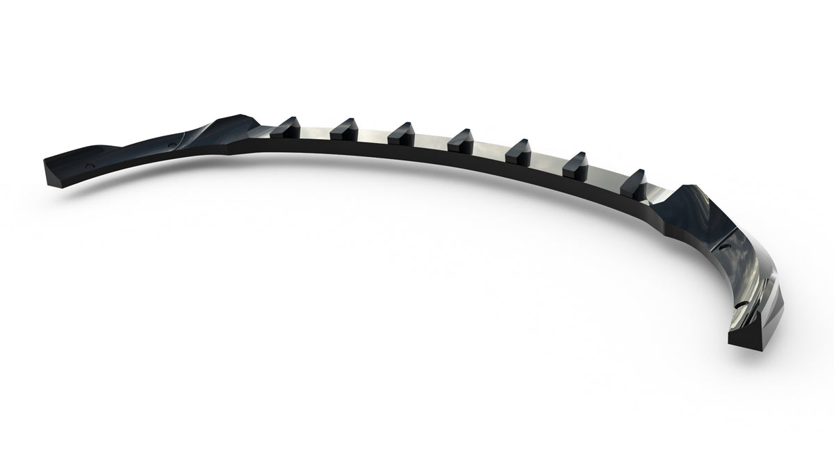 Front Splitter compatible with Mercedes-Benz CLA Hybrid / EQ AMG-Line Coupe / Shooting Brake C174 / X174 