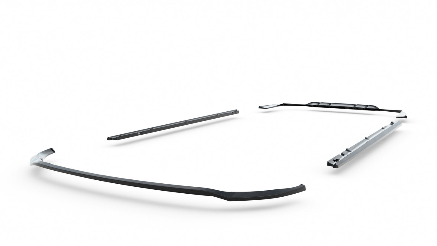 Set Of Splitters Mercedes-Benz C AMG-Line Sedan / Estate W205 Facelift / S205 Facelift