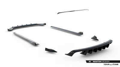 Set of Splitters Porsche Macan GTS / Sport Design Mk1 Facelift
