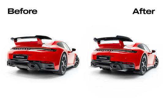 Splitter Tylny (Z Dyfuzorem) pasujący do Porsche 911 Carrera Aero 992 Facelift