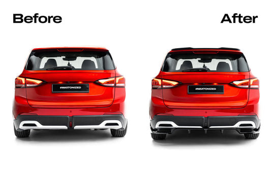 Zestaw Splitterów pasujący do MG ZS Mk2