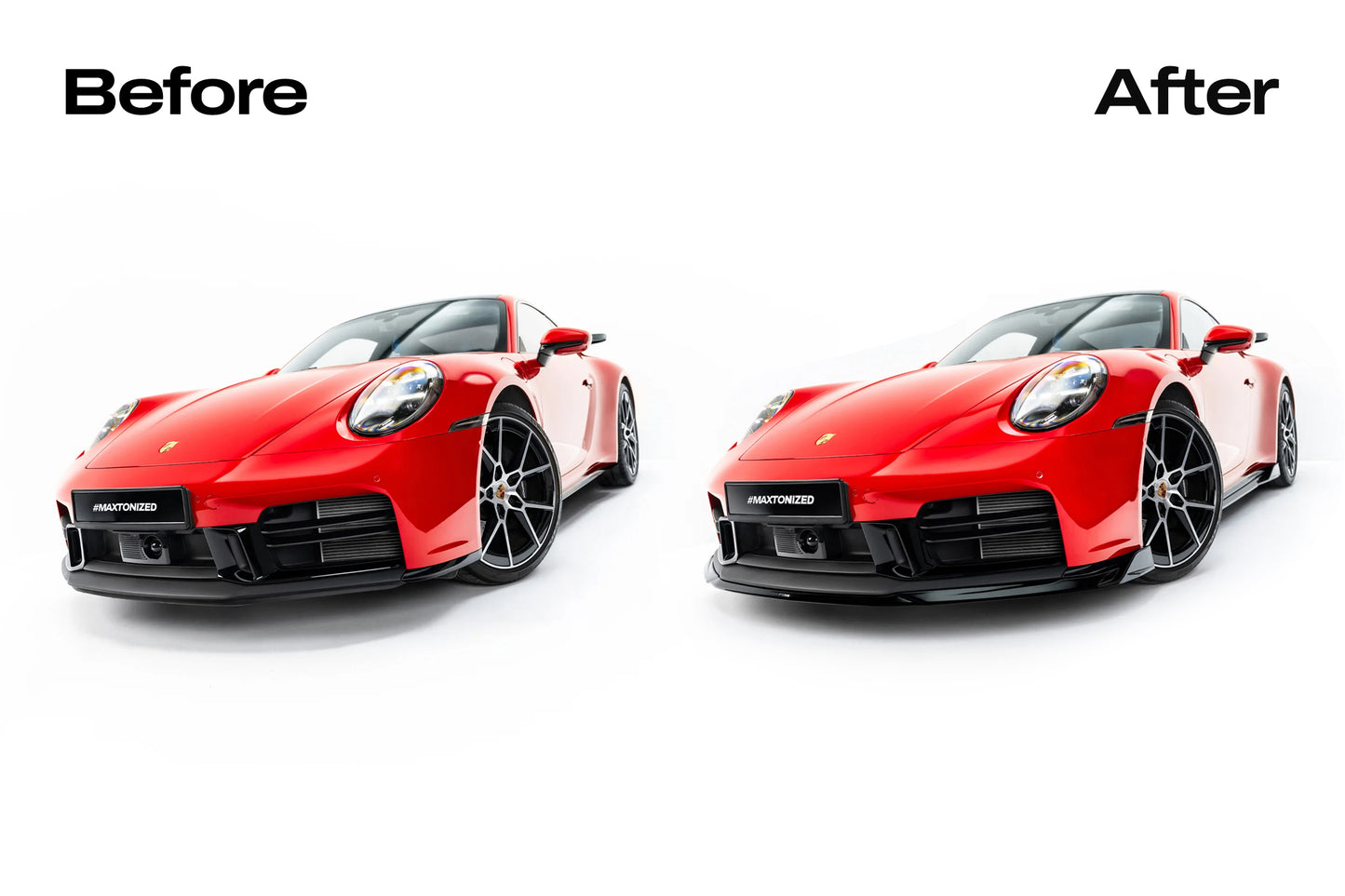 Front Diffusor passend für Porsche 911 Carrera Aero / Carrera GTS 992 Facelift