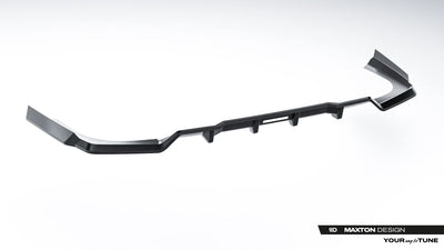 Prepreg Carbon Fiber Rear Splitter (with vertical bars) BMW 7 M-Pack G70