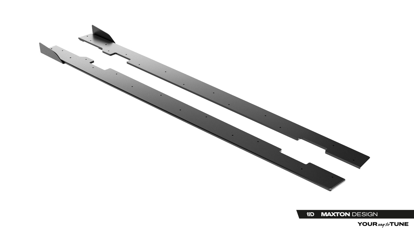 Street Pro Side Skirts Diffusers + Flaps for Mini Cooper John Cooper Works F65