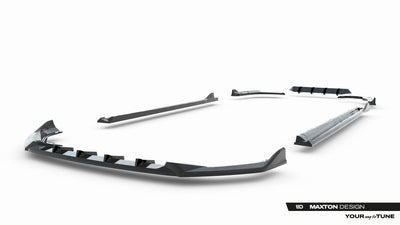 Diffusor Satz V.2 passend für Skoda Superb Sportline Mk4