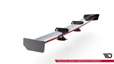Carbon Spoiler With Upper Swan Mounting + LED suitable for Toyota Supra Mk5